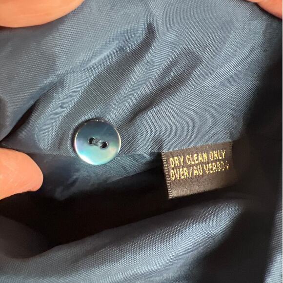 Dana Bachman 100% Silk Embroidered Tank Size 12 - Picture 8 of 8